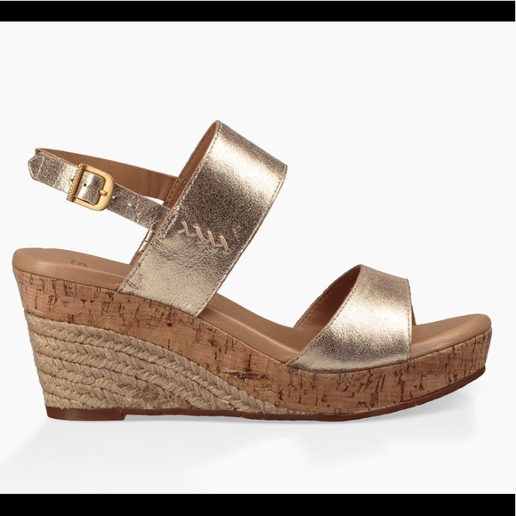 UGG Shoes - UGG Elena Wedge Platform sz 8